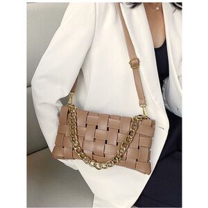 Zenana Quilted Gold Chain Purse